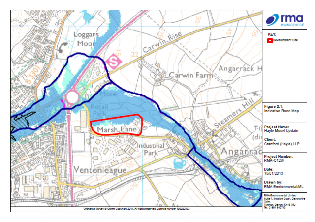 Indicative Flood Map - FRA - RMA