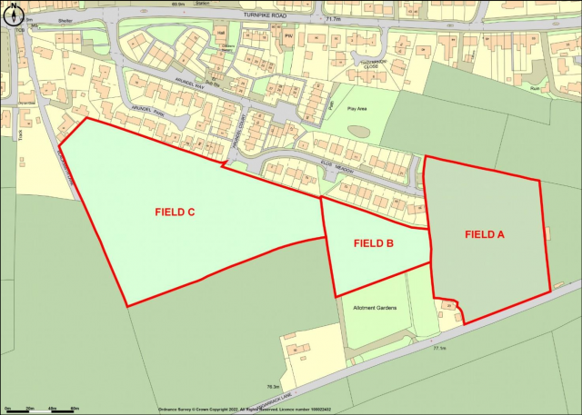 Field A – Offers around £400,000 (Fields B & C Open to Offers) Land off Angarrack Lane