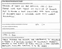 Non-material amendment sought PA17/06782