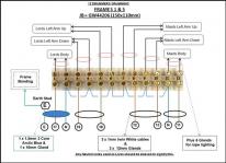 Picture 3 – Example of a Frame Junction Box wiring details
