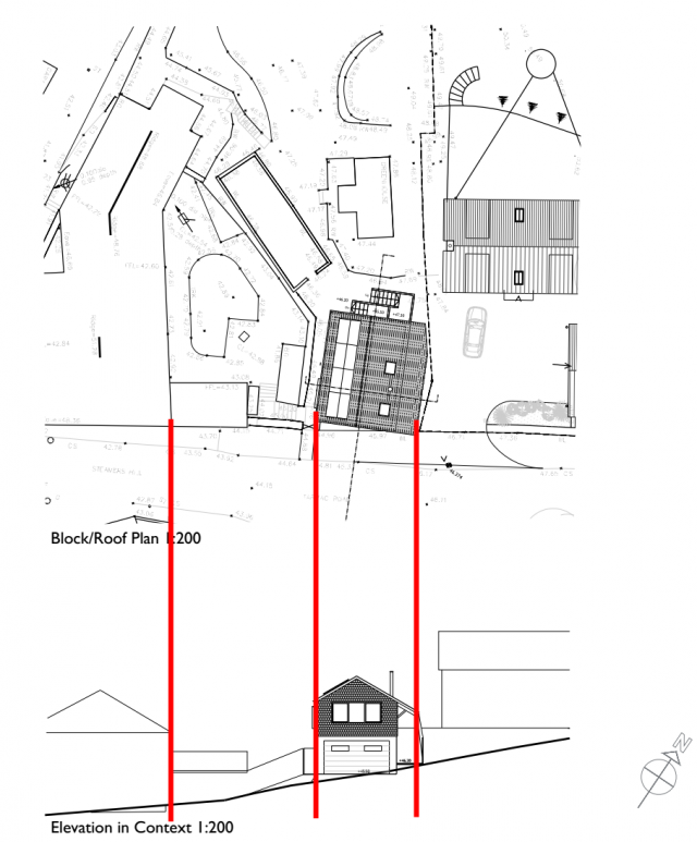 PA17 11764-BLOCK PLAN WITH CONTEXT HEIGHT COMPARISON-3774025