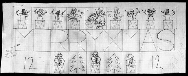 Picture 1 – Frame builders’ layout drawing Picture 1 – Frame builders’ layout drawing
