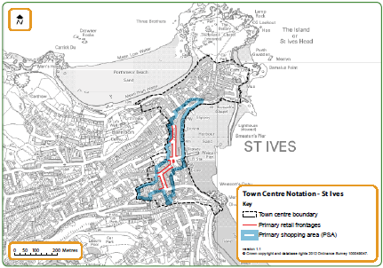 PP2 Hayle and StIve CNA map St Ives