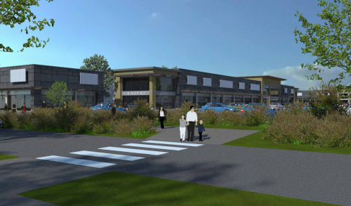 Marsh Lane development | View from Ground Level